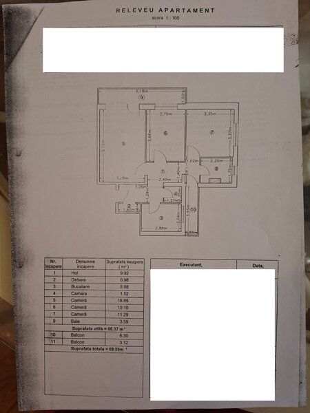 Drumul Taberei, Valea Ialomitei, vanzare 3 camere dec.,